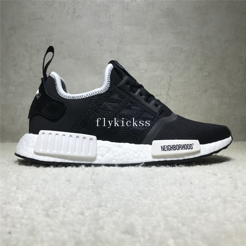 Neighborhood Invincible XAdidas NMD XR1 Black Real Boost